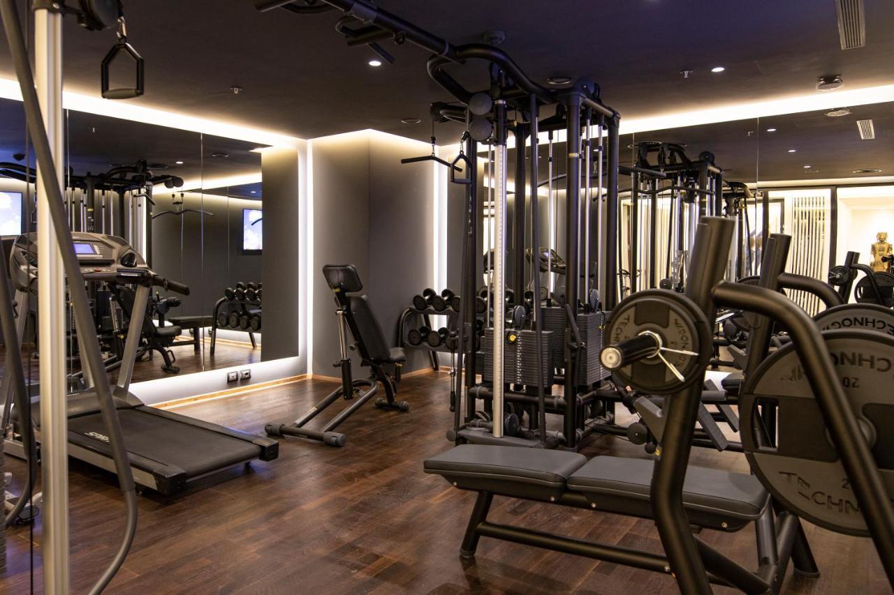 Xheko Imperial Luxury Hotel & Spa Tirana Exterior photo The gym at the hotel